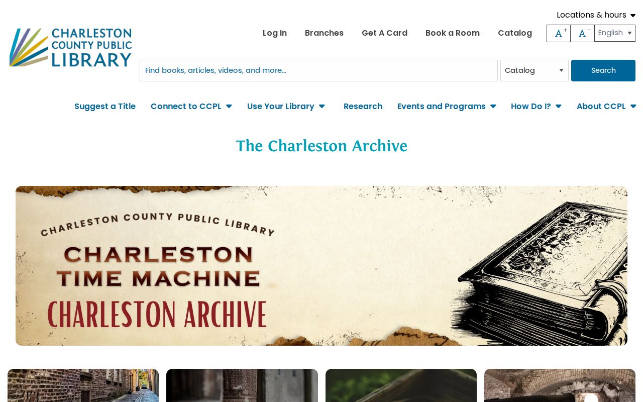 North Charleston city directory archive research at the Charleston Archive